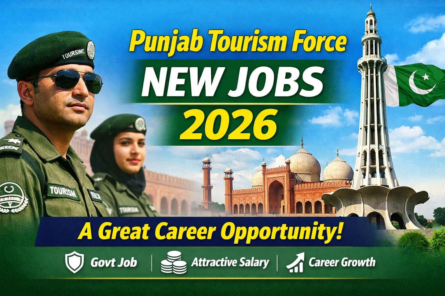 Punjab Tourism Force Jobs 2026