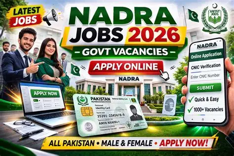 NADRA Technologies Limited Jobs 2026